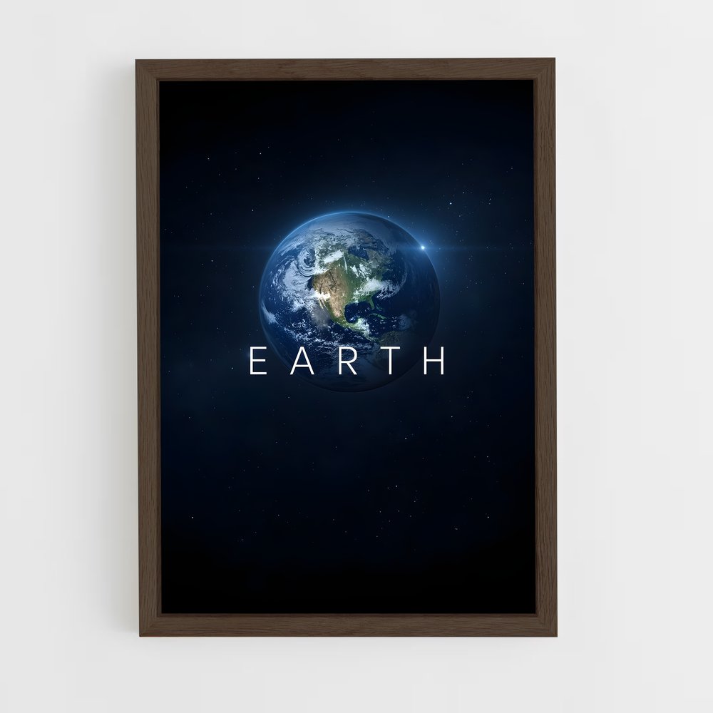 Poster Vision Éthérée Terrestre – affiche Système solaire (vue 5)